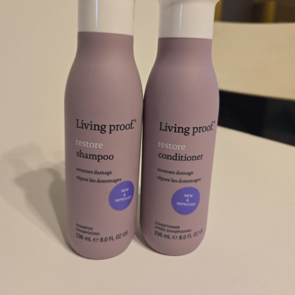 Living Proof RESTORE Shampoo & Conditioner Full size *NEW* - Picture 9 of 11